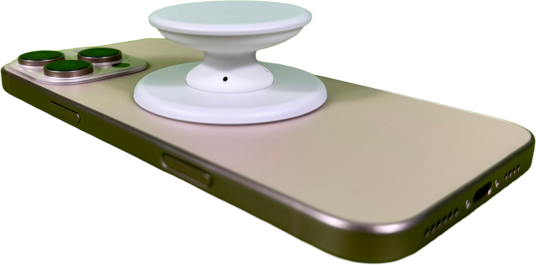 سلسلة GripLoop Pop من ليزل – حامل ومسكة مغناطيسية للهاتف | أبيض سلسلة GripLoop Pop من ليزل – حامل ومسكة مغناطيسية للهاتف | أبيض